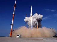 Pietų Korėjos kosminė raketa susprogo