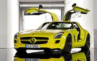 „Mercedes-Benz AMG SLS E-Cell“