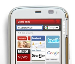 Atsinaujino „Opera Mini“ interneto naršyklė