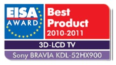 „BRAVIA KDL-52HX900“ (Europos trimatis skystųjų kristalų televizorius 2010–2011 metais)