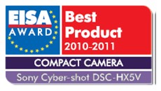 „Cyber-shot DSC-HX5V“ (Europos kompaktinis fotoaparatas 2010–2011 metais)