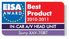 „Xplod XAV-70BT“ (Europos automobilinė garso sistema 2010-2011 metais)