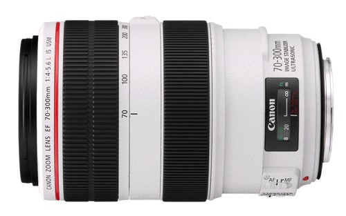 Lengvas, kompaktiškas ir universalus EF 70–300 mm f/4–5,6L IS USM objektyvas