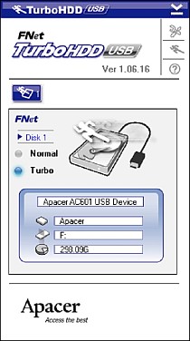 „TurboHDD USB“