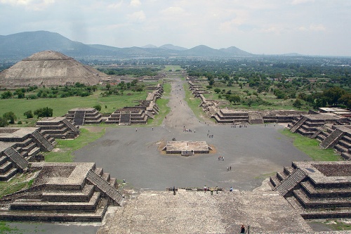 Archeologinė radimvietė Teotihuakanas, Meksika. ©americanarchaeologist.com