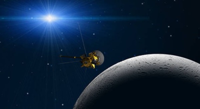 „Prabudo“ Saturną tiriantis kosminis zondas