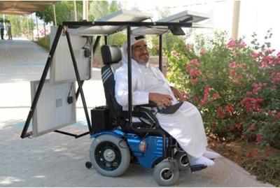 Saulės energija varomu vežimėliu neįgaliesiems – 320 km kelionė