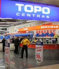 Marijampolėje atidaroma ilgai laukta „Topo centro“ parduotuvė