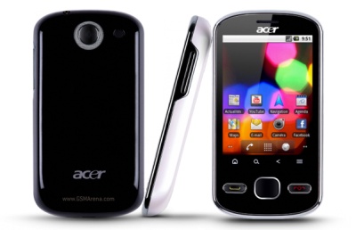 Vidutinės klasės kompaktiškasis „Acer beTouch E140“ Vidutinės klasės kompaktiškasis „Acer beTouch E140“
