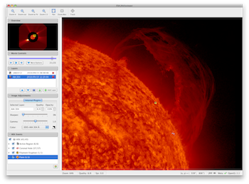 „Helioviewer“– virtuali Saulės stebėjimo observatorija „Helioviewer“– virtuali Saulės stebėjimo observatorija