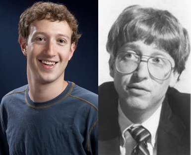 B. Gatesas ir M. Zuckerbergas – velniškai panašūs?