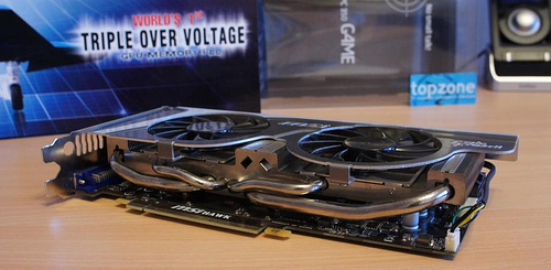 „MSI GTX460 1 GB Hawk TwinFrozrII“ vaizdo plokštė