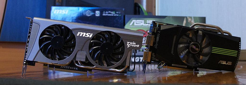 „MSI GTX460 1 GB Hawk TwinFrozrII“ vaizdo plokštė