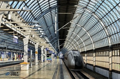 Koncepcinis greitasis traukinys – Kinijos miestų transporto sistemos ateitis