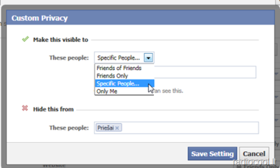 „Facebook“ privatumo nustatymai ir draugų sąrašai praktiškai