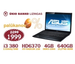 „ASUS A52JT“ – pigiau nerasit!!!