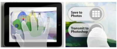 „Adobe“ programa planšetinį kompiuterį paverčia „Photoshop“ palete „Adobe“ programa planšetinį kompiuterį paverčia „Photoshop“ palete