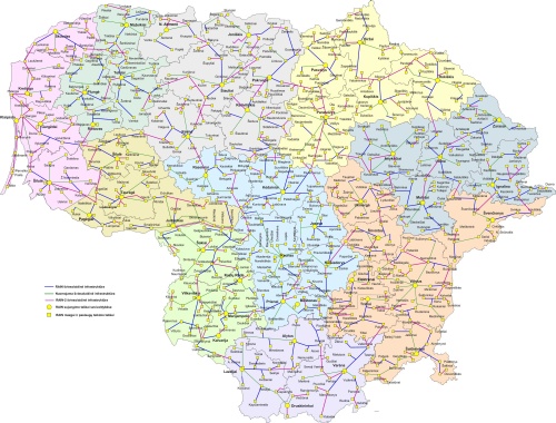 Šviesolaidinis internetas Lietuvoje – tarp miesto ir provincijos