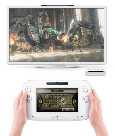 „Nintendo“ pristatė naują žaidimų kompiuterį „Wii U“ „Nintendo“ pristatė naują žaidimų kompiuterį „Wii U“
