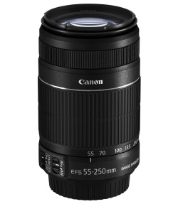 „Canon“ pristato naują universalų teleobjektyvą „EF-S 55-250mm f/4-5.6 IS II“