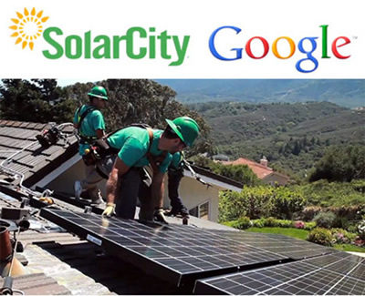 „Google“ kartu su „SolarCity“ investuoja į saulės energetiką gyvenamuosiuose rajonuose