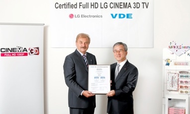Televizoriui „LG Cinema 3D TV“ – aukščiausios vaizdo kokybės pripažinimas