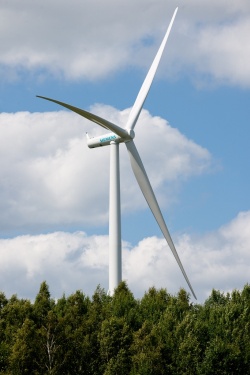 Baigti „Siemens“ vėjo jėgainių parko Šilalės rajone montavimo darbai