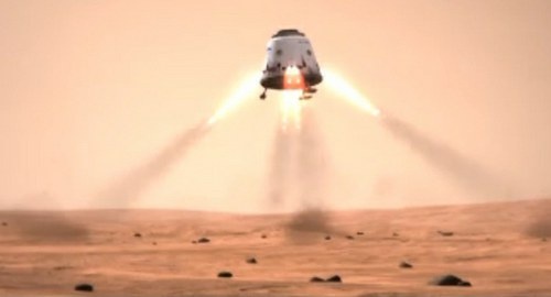 Ieškoti gyvybės požymių Marse NASA planuoja siųsti „Raudonąjį Drakoną“