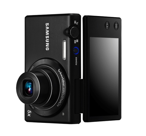„Samsung“ pristato kompaktišką „MultiView“ fotokamerą