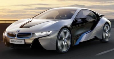 BMW kuria lazerinius automobilių žibintus