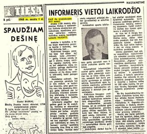 1968 metų laikraštyje – lietuvio prognozė apie interneto ir išmaniųjų telefonų atsiradimą