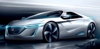 „Honda“ pademonstruos sportinio elektromobilio viziją „Honda“ pademonstruos sportinio elektromobilio viziją
