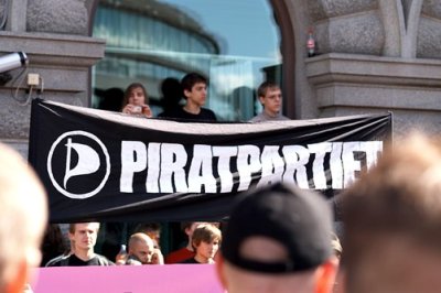 Piratų partija rado palaikymą Europos Parlamente
