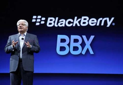 „BlackBerry OS ateityje pakeis BBX