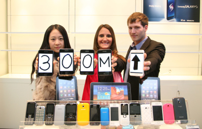 2011 m. visame pasaulyje „Samsung“ jau pardavė 300 milijonų mobiliųjų telefonų 2011 m. visame pasaulyje „Samsung“ jau pardavė 300 milijonų mobiliųjų telefonų