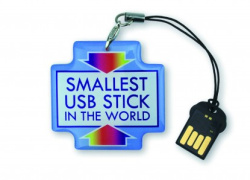 Pagamintas mažiausias USB kaupiklis