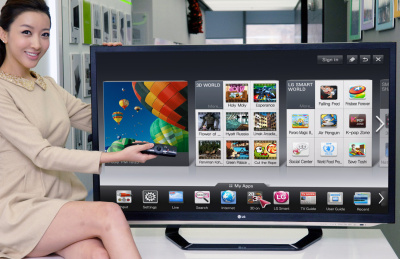 LG atnaujino televizoriams skirtą pramogų funkciją „Smart TV“