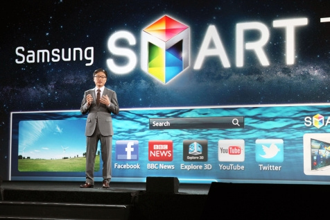 Parodoje „CES 2012“ „Samsung“ pristato išmaniųjų televizorių ateities technologijas