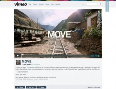 „Youtube“ konkurentė „Vimeo“ stipriai atsinaujino „Youtube“ konkurentė „Vimeo“ stipriai atsinaujino