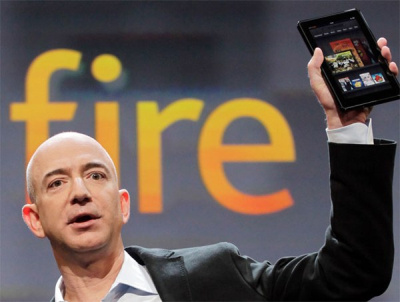 „Amazon“ per 2011 m. IV ketvirtį pardavė 6 mln. „Kindle Fire“
