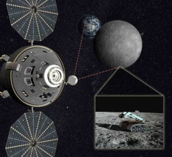 NASA planuoja kosminę bazę už Mėnulio
