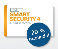 Daugiau apsaugos augančiam verslui – „ESET Smart Security BE“