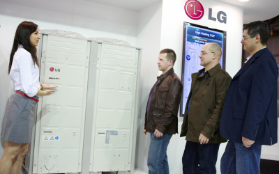 LG pristato Europos rinkai skirtas patalpų mikroklimato sistemas