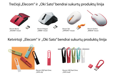 Originalūs „Elecom“ ir garsaus dizainerio Oki Sato kurti kompiuterių aksesuarai jau Lietuvoje! Originalūs „Elecom“ ir garsaus dizainerio Oki Sato kurti kompiuterių aksesuarai jau Lietuvoje!