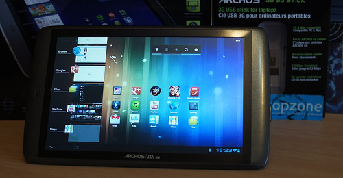„ARCHOS 101 G9“ – praktiškas 10,1 colių „Android ICS“ planšetinis kompiuteris
