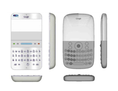 Išslaptinta ankstyvoji „Google“ išmaniojo telefono koncepcija Išslaptinta ankstyvoji „Google“ išmaniojo telefono koncepcija
