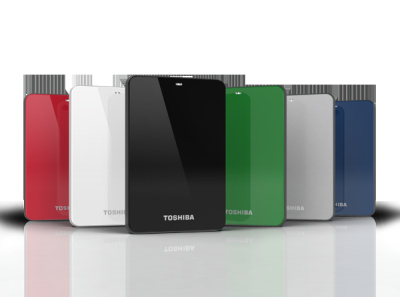 „Toshiba“ pradėjo 1,5 TB kompaktiškų išorinių diskų gamybą