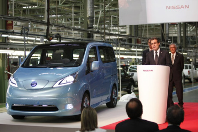 „Nissan“ Barselonoje gamins elektrinį furgoną „Nissan“ Barselonoje gamins elektrinį furgoną