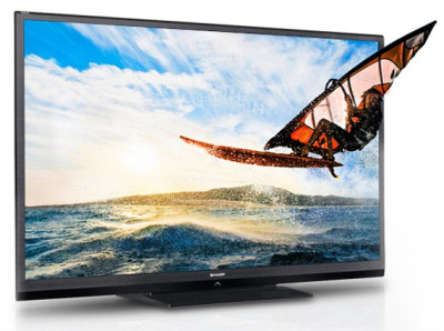 „Sharp Aquos LC-90LE745U“: didžiausias pasaulyje LED televizorius „Sharp Aquos LC-90LE745U“: didžiausias pasaulyje LED televizorius