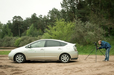 Lietuvių patobulinto „Toyota Prius“ sąnaudos – 1,5 l/100 km Lietuvių patobulinto „Toyota Prius“ sąnaudos – 1,5 l/100 km